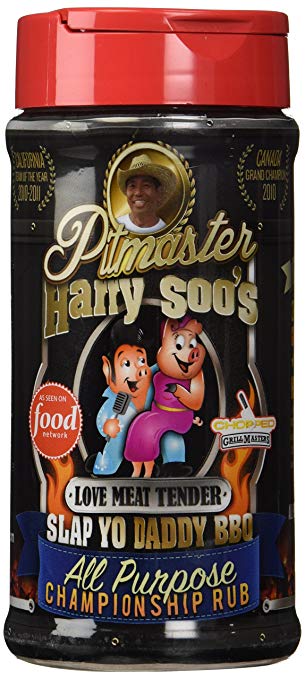 Pitmaster Harry Soo's Slap Yo Daddy BBQ Rubs - All New (All Purpose Championship Rub - Love Meat Tender, 12oz)
