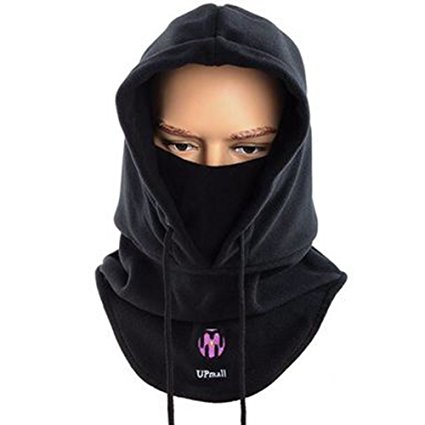 UPmall® Tactical Balaclava Windproof Hat Ski Face Mask Fleece Hood Sports Mask