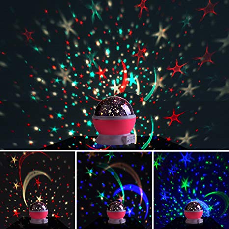Star Night Light Projector Sleep Soother Star night lamp Projection