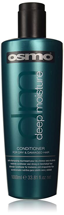 Osmo Deep Moisture Conditioner, Dry and Damaged Hair Formula, Large 1000ml (33.8 fl oz)