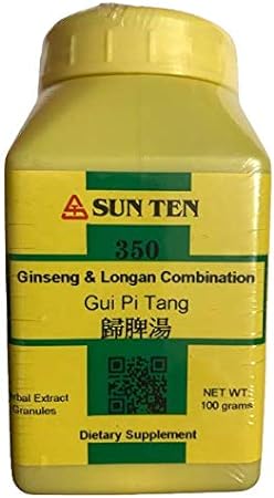 Sun Ten - Ginseng & Longan Combination GUI Pi Tang Concentrated Granules 100g 350 by Baicao