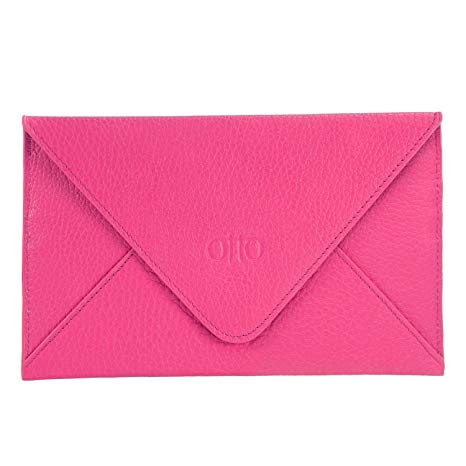 Otto Angelino Genuine Leather Wallet - Multiple Slots Money, ID, Cards, Smartphone, RFID Blocking - Unisex