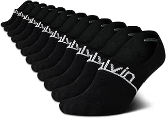 Calvin Klein Women's Socks - Lightweight Performance Athletic No-Show Liners (12 Pack)