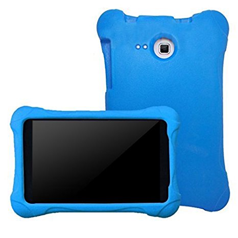 BMOUO Samsung Galaxy Tab E Lite 7.0 & Tab 3 Lite 7.0 inch Kids Case - EVA Ultra Light Weight Shock Proof Kids Friendly Case Cover for Tab E Lite 7-Inch & Tab 3 Lite 7.0 Tablet - Blue