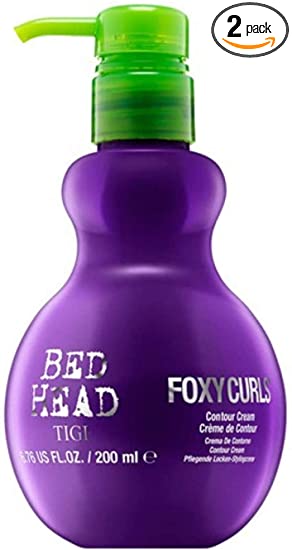 BED HEAD by Tigi FOXY CURLS CONTOUR CREAM 6.76 OZ for UNISEX 2 PACK