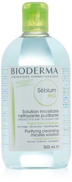 Bioderma Sebium H2O Micelle Solution Combination or Oily Skin 1691 Fluid Ounce