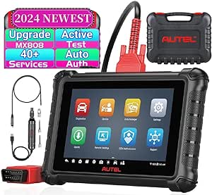 Autel MaxiCheck MX900 Obd2 Scanner   Free MaxiVideo MV108, All System Diagnostic Scan Tool for Cars with 40  Reset Services, Better Autos maxisys Tool, Upgrade of autel MX808 MD808 MK808 S PRO