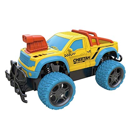 UniDargon Y187B RC Car 1:18 Scale Racing Car Radio 27MHZ with 4CH Climbing & Topspeed Drift High Speed Electric Remote Control Off Road Truck for Kids(Yellow)