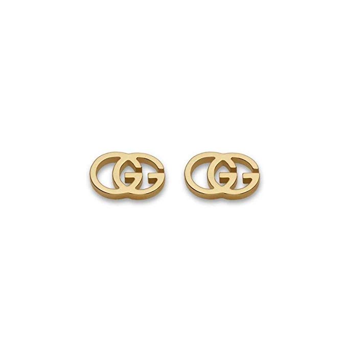 Gucci 18K Yellow Gold Double G Earrings - Gold