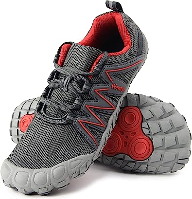 Weweya Barefoot Shoes Men Minimalist Running Cross Training Shoe