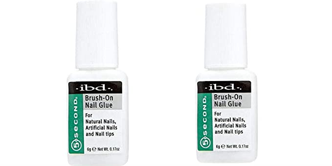 Ibd 5 Second Brush On Nail Glue 54006 / Treatments by IBD (Pack of 2)