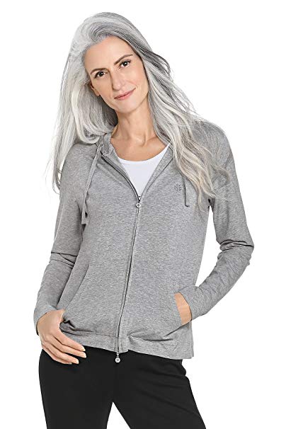 Coolibar UPF 50  Women's Seaside Hoodie - Sun Protective