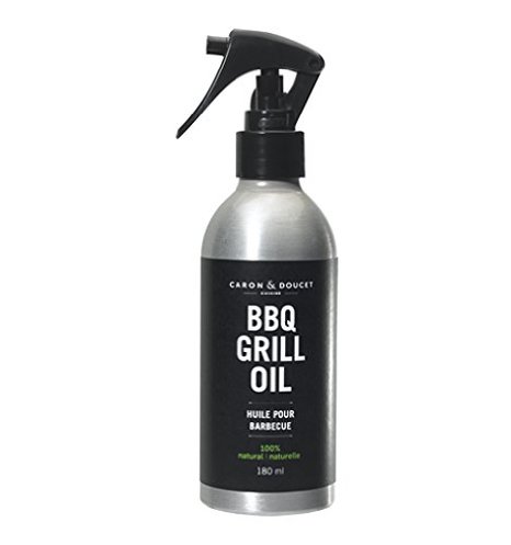 Caron & Doucet - BBQ Grill Cleaner Spray / Stainless Steel BBQ Grill Cleaner Concentrate - 100% Plant Based, Non-toxic & Food Safe - BBQ Gift Idea for Dad.