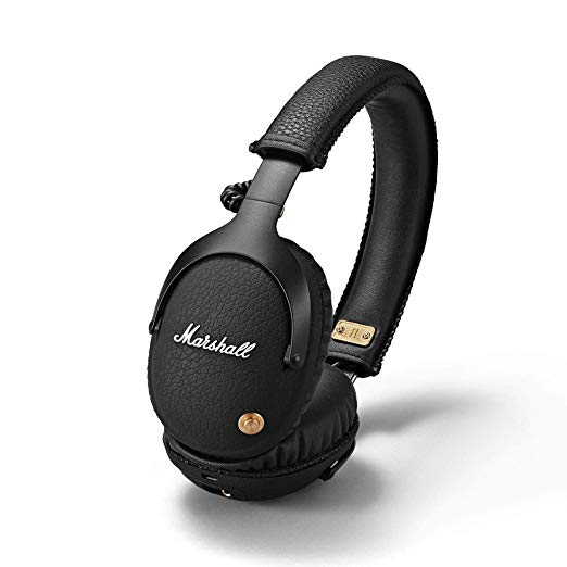 Marshall Monitor Bluetooth Wireless Over-Ear Headphone, Black (04091743)