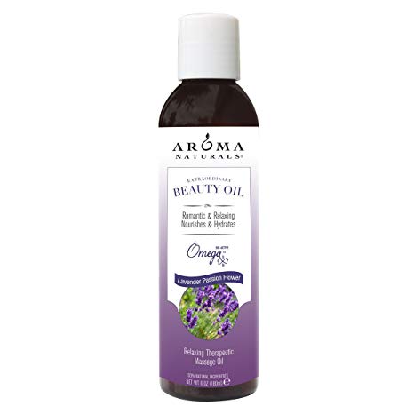 Aroma Naturals Beauty Oil, Lavender Passion Flower, 6 Ounce