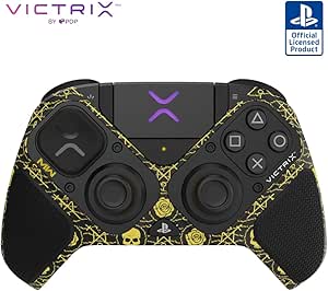 Call of Duty Victrix Pro BFG Wireless PlayStation 5 Controller for PS4/PS5/PC - COD Las Almas Golden Cartel Edition