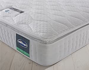 Silentnight 2000 Eco Comfort Pillowtop Mattress | Medium | King