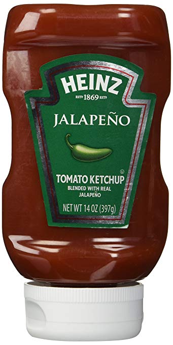 Heinz Ketchup Jalpeno, 14 oz