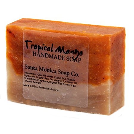 Santa Monica Soap Co. Handmade Soap - Tropical Mango with Aloe