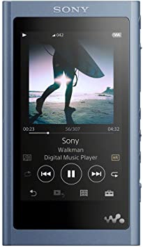 Sony NW-A55 16GB High-Resolution Digital Music Player Walkman Moonlit Blue(International Version/Seller Warranty)