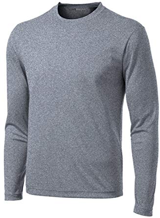 DRI-EQUIP Long Sleeve Moisture Wicking Athletic Shirts