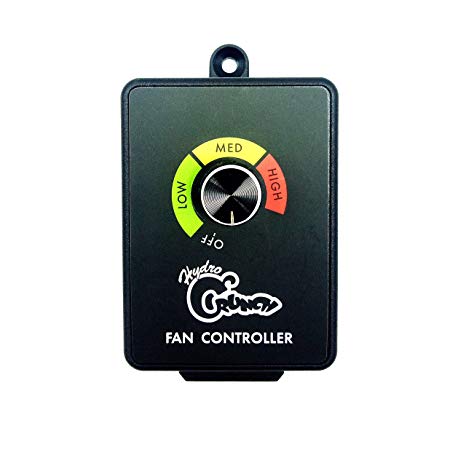 Hydro Crunch Horticulture Variable Dial Router Inline Duct Fan Speed Controller