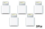 WinkyTM 5x iPhone 6 6 Plus5s5c5 Micro USB to 8 Pin DataSync Charger Adaptor also compatible with iPad Mini iPad and iPod 5 Pack