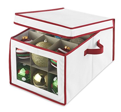 Whitmor Christmas Ornament Storage Box