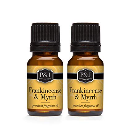 Frankincense & Myrrh Fragrance Oil - Premium Grade Scented Oil - 10ml - 2-Pack