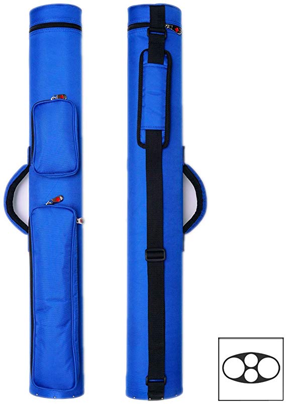 Delta 2x2 Macaron 2Butts and 2Shafts Pool Cue Case (Several Colors Available)