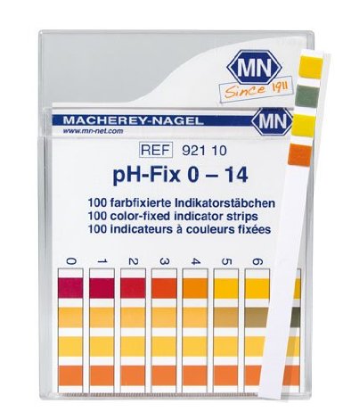 SEOH 0-14 pH indicator strips 100box