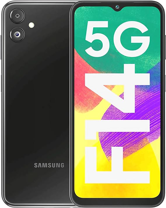 Samsung F14 5G (O.M.G. Black, 4GB RAM, 128GB Storage)