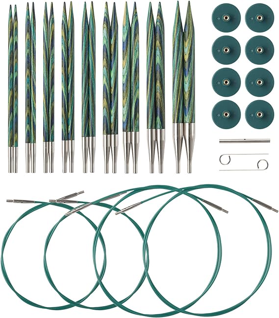 Knit Picks Options Interchangeable Caspian Circular Knitting Needle Set