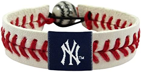 MLB New York Yankees Classic Baseball Bracelet