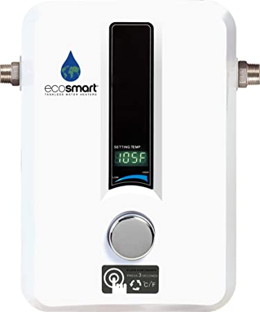 Ecosmart Green Energy Prod ECO 11 Tankless Water Heater, Electric, 11-kW - Quantity 1