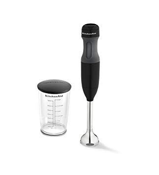 KitchenAid KHB1231OB 2-Speed Immersion Blender, Onyx Black