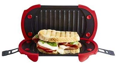 Lekue Microwave Grill for Toasted Sandwiches and More