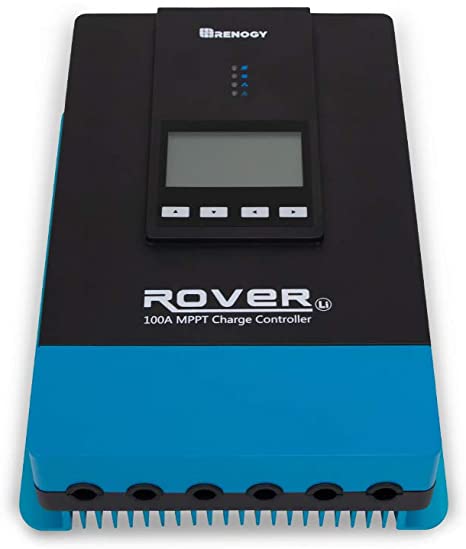 Renogy Rover 100 Amp 12V/24V DC Input MPPT Solar Charge Controller