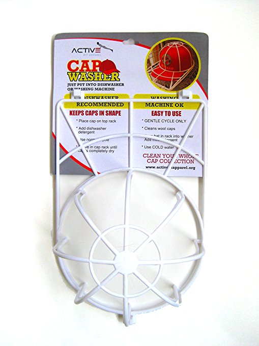 Activefit Apparel Cap Washer Ball Cap Hat Washer Excellent Hat Cleaner Clean All Your Hats From Your Hat Rack, Cap Holder, Hat Hanger And Cap Organizer. Safe For Dishwasher And Washing Machine.