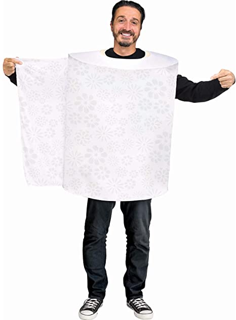 Fun World Toilet Paper Adult Costume