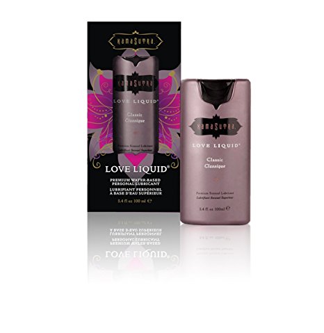 Kama Sutra Love Liquid Classic Water Based Lubricant [Designed for sensitive skin Formulated to moisturize and mourish the skin] : Size 1.7 fl.Oz