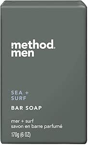 Method Men's Exfoliating bar Soap, Sea   Surf, 6 oz, 1Count