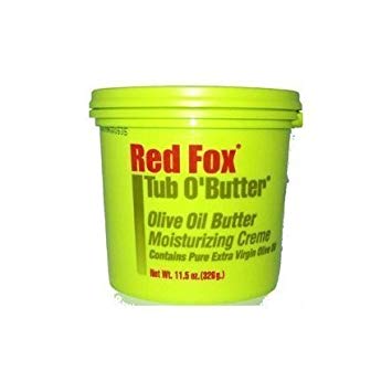 RED FOX TUB O'BUTTER OLIVE OIL MOISTURIZING CREME 328g