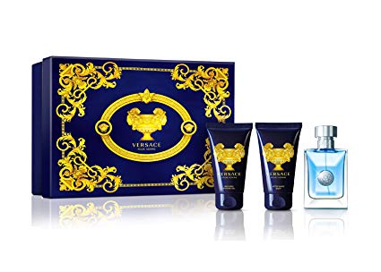 Versace Pour Homme Men's 3 Piece Gift Set