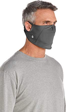 Coolibar UPF 50  Men's Women's Blackburn UV Mask - Sun Protective