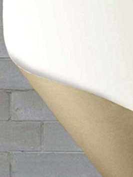 Wall Liner Heavy Duty White Prepasted Wallpaper