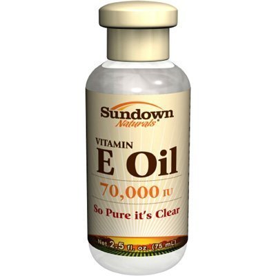 Sundown Naturals Vitamin E Oil 70000 IU, 2.5 Fluid Ounce