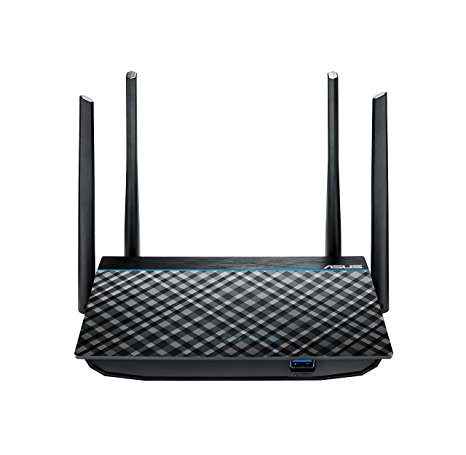 ASUS RT-ACRH13 Dual-Band 2x2 AC1300 Wifi 4-port Gigabit Router with USB 3.0