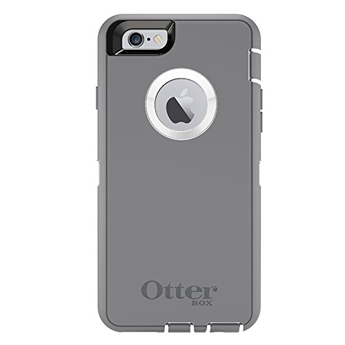 OtterBox iPhone 6 ONLY Case - Defender Series, Retail Packaging - Glacier (White/Gunmetal Grey) (4.7 inch)