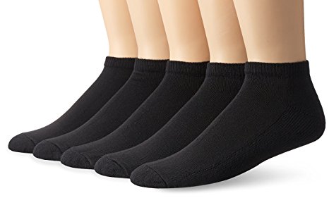 Fruit Of The Loom Men's 5 Pack No Show Socks